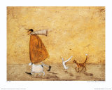 Ernest, Doris, Horace and Stripes Poster van Sam Toft