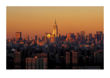 Manhattan Dusk Prints by Richard Berenholtz