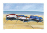 Beach Boats, St. Ives Posters by Jane Hewlett