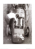 Ferrari Mechanic, French GP, 1954 Posters by Jesse Alexander