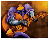 Blues Time Poster von Philemon Reid