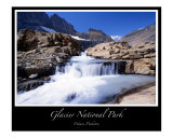 Glacier National Park - Grinnell Lake Photographic Print by J Wayne Pinkston