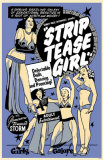 Strip Tease Girl Masterprint