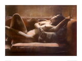 Calde Luce su Olivia Poster by Antonio Sgarbossa