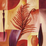 Fiddle Ferns I Posters by Alfred Gockel