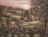 Evening in Tuscany I Kunst van Betsy Brown