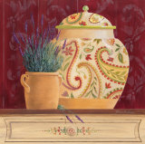 Ginger Jar and Lavender Prints by Gloria Eriksen