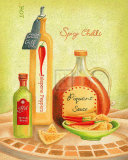 Cuisine du Monde IV Prints by Sophia Sanchez