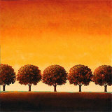 Sunset Valley I Art by Sophia Sanchez