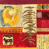 Spanish Kitchen III Poster von Liz Myhill