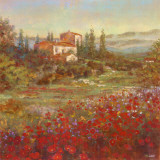 Provencal Village V Posters by Michael Longo