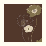 Golden Poppy II Print by Kate Knight