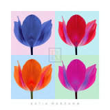 Tulip Quadrant II Arte por Katja Marzahn Tulip Quadrant II Arte por Katja Marzahn