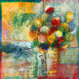 Blooms II Prints by Josiane York