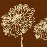 Chrysanthemum Square III Poster by Alice Buckingham Chrysanthemum Square III Poster by Alice Buckingham
