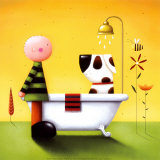 Bathtime Taide tekijänä Jo Parry Bathtime Taide tekijänä Jo Parry