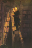 The Bookworm Prints by Carl Spitzweg