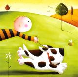 Walkies Poster von Jo Parry