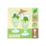 Mint Fizz Pósters por Sophie Harding