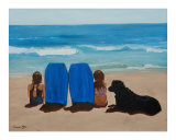 Watching The Surf Lámina giclée por Karen Yee Watching The Surf Lámina giclée por Karen Yee