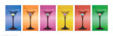 Copas de Martini Láminas Copas de Martini Láminas