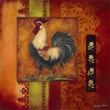 Murano Rooster II Posters by Kimberly Poloson Murano Rooster II Posters by Kimberly Poloson
