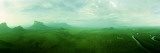 Aerial View of Green Misty Landscape, Autana Tepuy, Venezuela Fotografie-Druck von Panoramic Images 