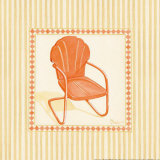 Retro Patio Chair I Prints by Paul Brent