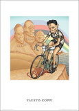 Fausto Coppi Prints by Dave Brinton