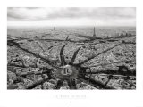 Paris, l'Etoile Vue du Ciel Posters af Guillaume Plisson Paris, l'Etoile Vue du Ciel Posters af Guillaume Plisson