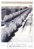 Champ Elysees, Paris, 1969 Kunstdrucke von Christo 