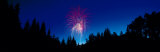 Fireworks, Canada Day, Banff National Park, Alberta, Canada Photographic Print by Panoramic Images 
