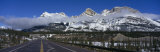 Road Leading to Snow Capped Mountains, Banff National Park, Alberta, Canada Photographic Print by Panoramic Images 