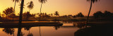 Golf Course at Sunset, Isla Navidad, Mexico Photographie par Panoramic Images 