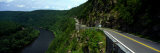 Road Along Delaware River, New York State, USA Photographic Print by Panoramic Images 