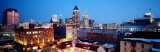 Winter Skyline at Night, Milwaukee, Wisconsin, USA Photographic Print by Panoramic Images 