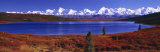 Wonder Lake in Autumn, Alaska, USA Photographie par Panoramic Images 