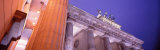 Dusk, Brandenburg Gate, Berlin, Germany Photographic Print by Panoramic Images 