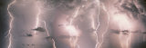 Lightning, Thunderstorm, Weather, Sky, Clouds Photographic Print by Panoramic Images 