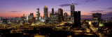 Skyline at Dusk, Cityscape, Skyline, City, Atlanta, Georgia, USA Photographic Print by Panoramic Images 