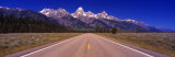 Road Leading to Teton Range, Grand Teton National Park, Wyoming, USA Photographic Print by Panoramic Images Road Leading to Teton Range, Grand Teton National Park, Wyoming, USA Photographic Print by Panoramic Images