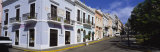 Facade of a Building, Calle O'Donnell, Plaza De Colon, Old San Juan, Puerto Rico Photographic Print by Panoramic Images Facade of a Building, Calle O'Donnell, Plaza De Colon, Old San Juan, Puerto Rico Photographic Print by Panoramic Images