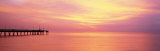 Sunset at Pier, Water, Caspersen Beach, Venice, Florida, USA Lámina fotográfica por Panoramic Images Sunset at Pier, Water, Caspersen Beach, Venice, Florida, USA Lámina fotográfica por Panoramic Images