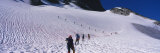 Hikers Walking on Snow, Vowell Glacier, Bugaboos Provincial Park, Canada Photographic Print by Panoramic Images 
