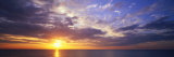 Sunset, Water, Ocean, Caribbean Island, Grand Cayman Island Photographic Print by Panoramic Images 