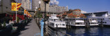 Yachts Docked at a Harbor, Seattle, Washington State, USA Photographic Print by Panoramic Images 
