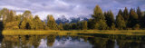 Snake River, Yellowstone Park, Wyoming, USA Fotoprint van Panoramic Images Snake River, Yellowstone Park, Wyoming, USA Fotoprint van Panoramic Images