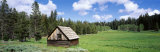 Cabin and Meadow, Klamath National Forest, California, USA Photographic Print by Panoramic Images 