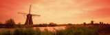 Windmill, Kinderdigk, Netherlands Lámina fotográfica por Panoramic Images Windmill, Kinderdigk, Netherlands Lámina fotográfica por Panoramic Images