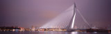 Erasmus Bridge, Rotterdam, Holland, Netherlands Photographic Print by Panoramic Images 